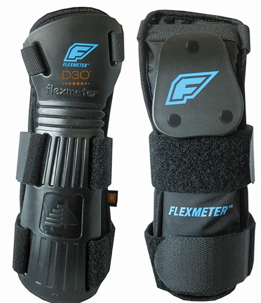 Flexmeter Muñequeras de Doble Cara D3O Medium Negro