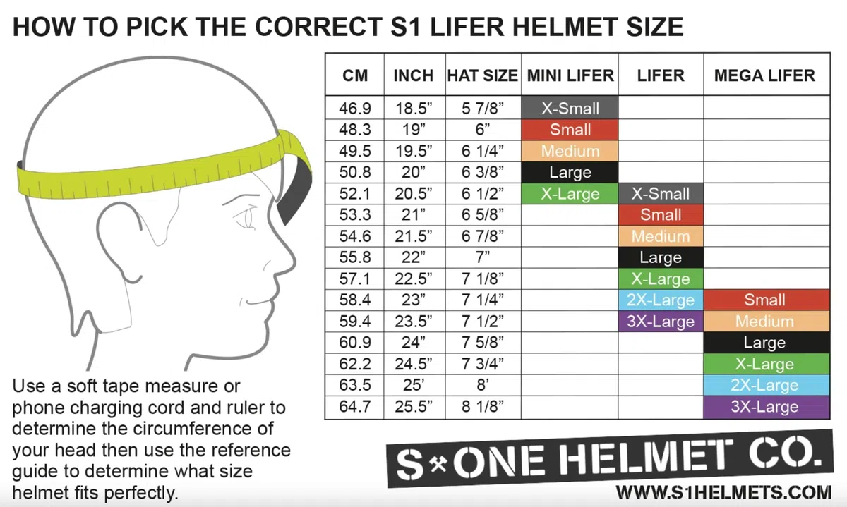 S-ONE Protection | Casco Helmet Lifer Black Gloss | Talla L | Color Negro