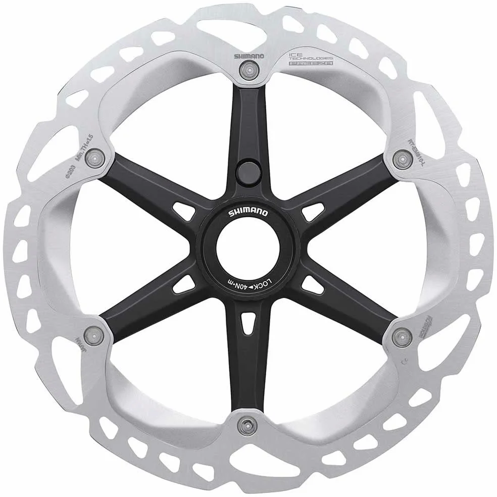 SHIMANO Disco 203mm Center Lock (E)-RT-EM810 Ice-Tech Freeza