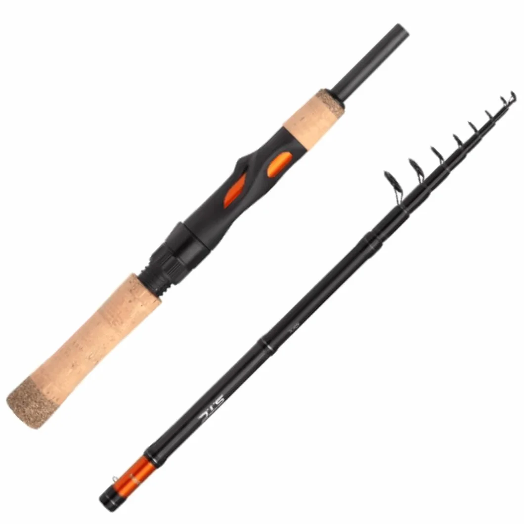 Shimano STC AX Spinning Mini Tele 2,70 m 7–21 g – Mini caña telescópica compacta para señuelos Ligeros