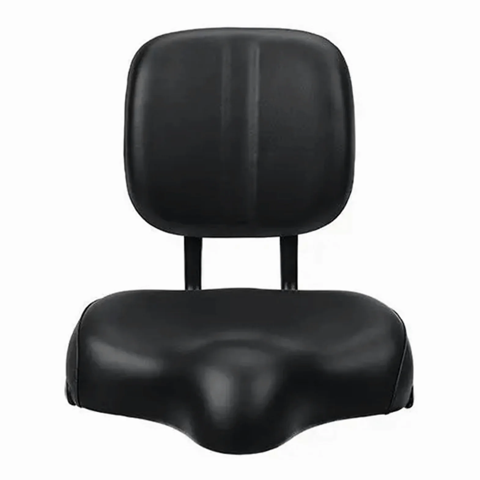 Sillín de bicicleta de gran tamaño, cómodo y relleno de látex, ideal para bicicletas de ciudad, excelente repuesto para asiento de cuero