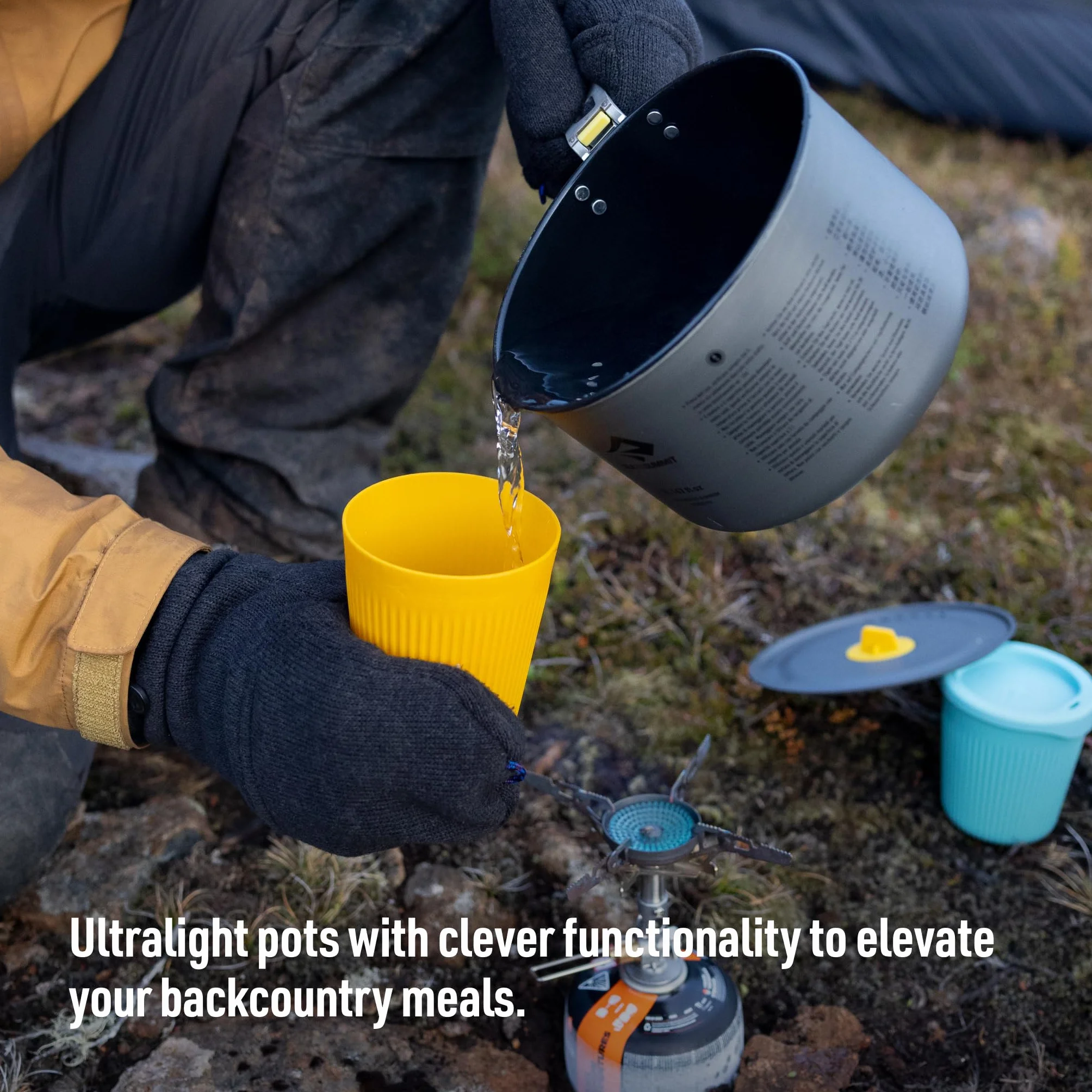 Sea to Summit Frontier - Olla de cocina ultraligera para camping, 2 litros, ACK027011-391702