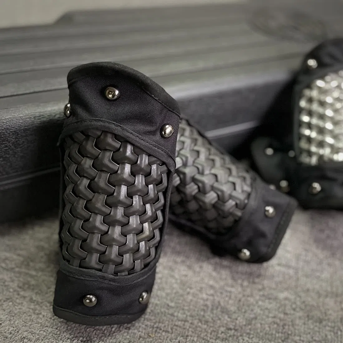 Armadura táctica, Samurai Tacitcal Armor, protector de brazo táctico con correas ajustables y diseño flexible, protección de brazo para CS Game & Airsoft Cosplay