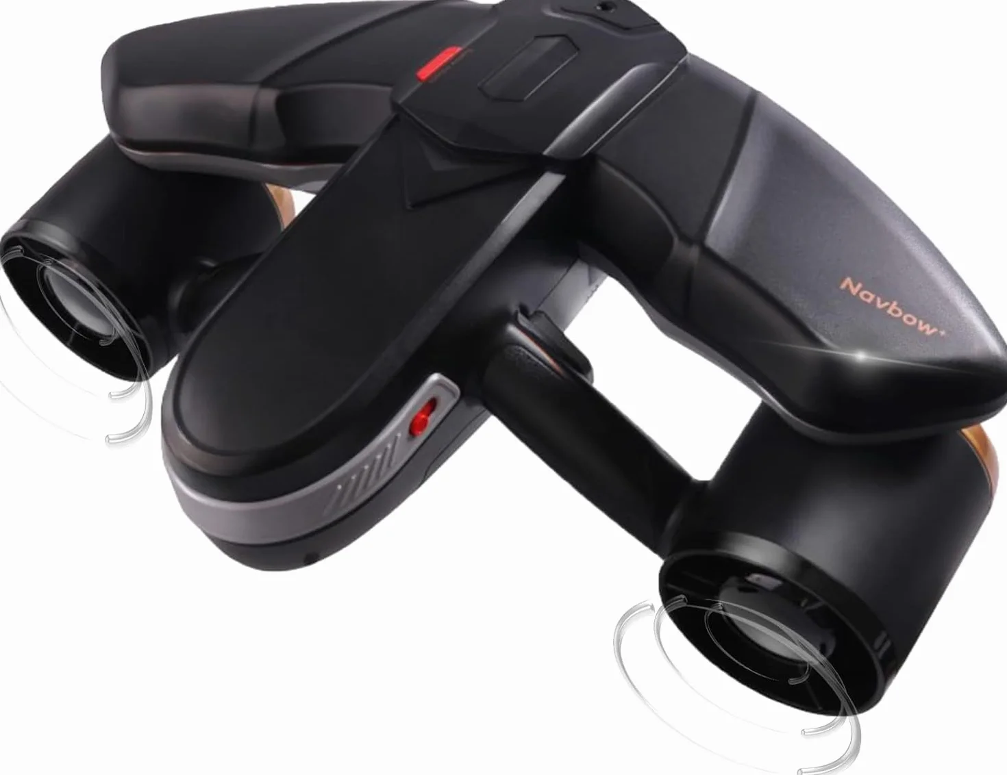 Sublue NAVBOW+ - Scooter bajo el agua - Phantom Grey - para Snorkel o Buceo Botella - Hasta 7,2 km/h - Profundidad Max 40 m - Autonomía 60 min