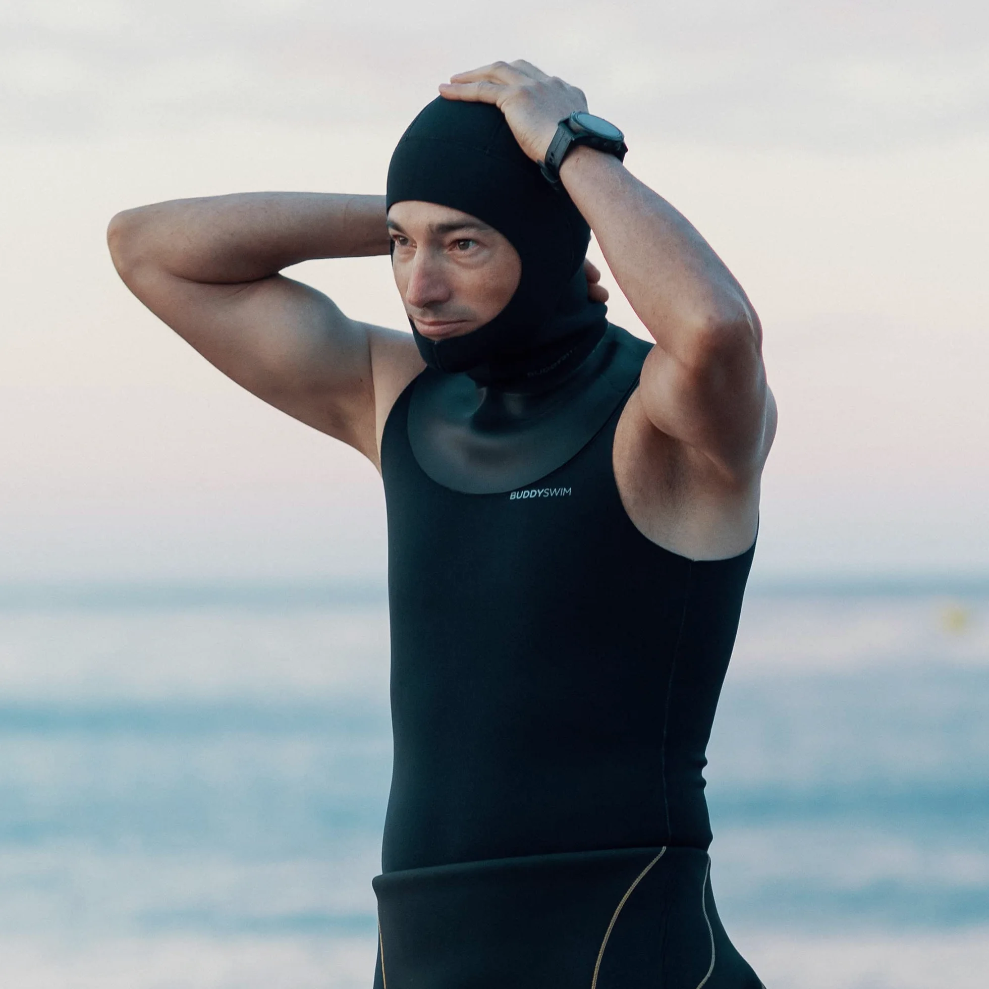 Capucha Neopreno 2.5 mm Natación en Aguas Abiertas. Capucha Neopreno Hombre y Mujer para la Cabeza Aislante del Frío, Buceo, Submarinismo, Kayak, Surf y Trabajos en el Agua