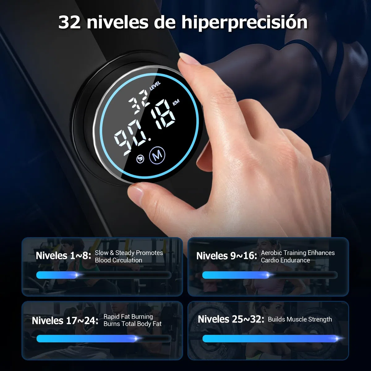 DMASUN Máquina de Remo para casa, Remo magnético con 32 Niveles de Resistencia silenciosa, rieles deslizantes Dobles mejorados, Capacidad de Peso de 160 kg, Compatible con App, indicador de luz