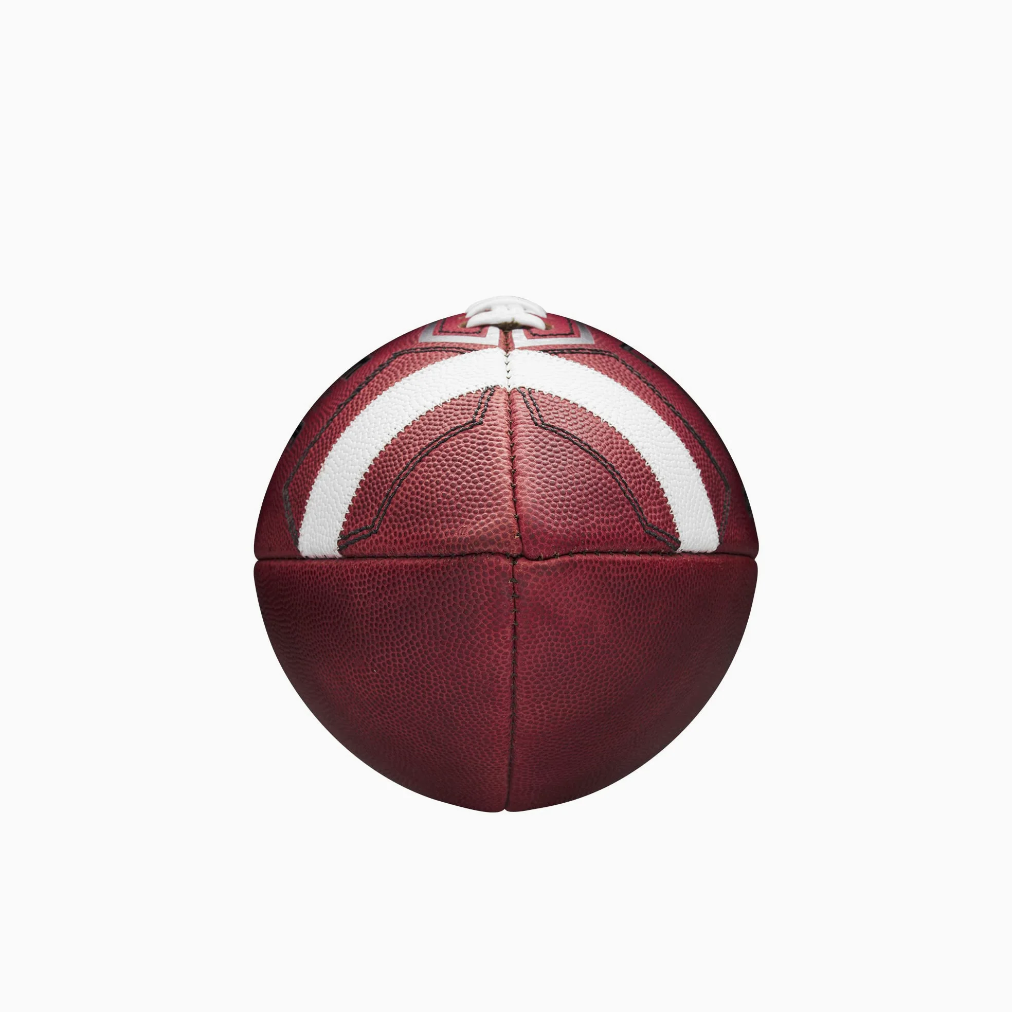 WILSON Omega - Balón de fútbol universitario oficial, tamaño oficial, color marrón