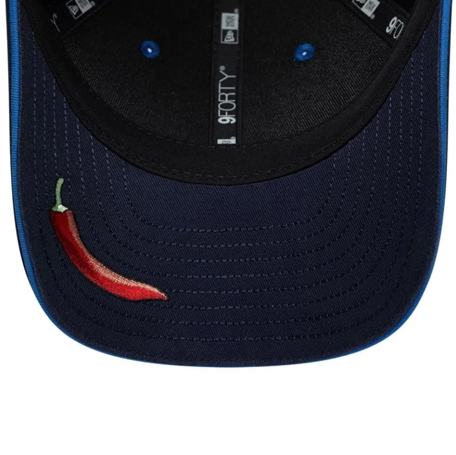 New Era Williams Racing F1 Team - Gorra de béisbol oficial 2026, gorra de béisbol del equipo Carlos Sainz, ajustable, azul marino