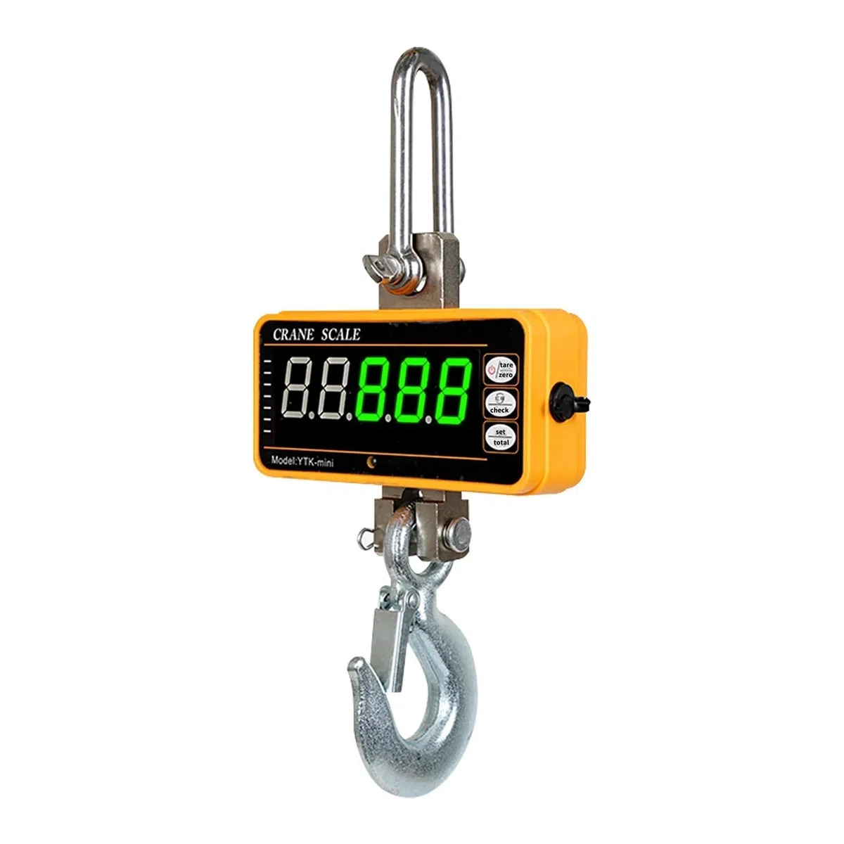 Escala colgante, Báscula colgante digital portátil de alta precisión con control remoto, báscula de grúa con pantalla LCD for pesca y agricultura Pantalla de alta definición(5T)
