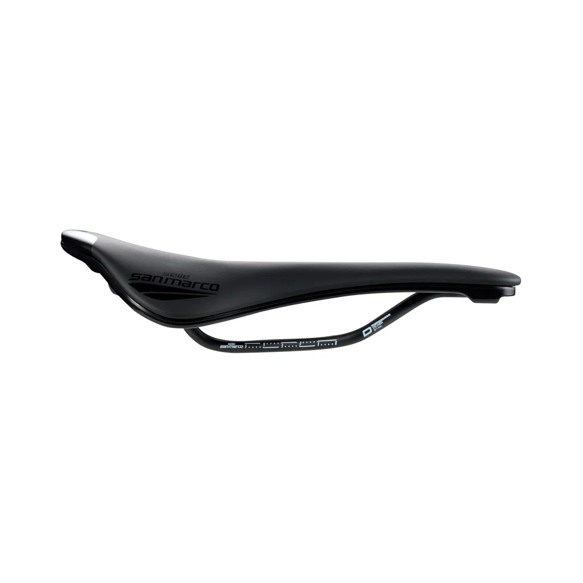 Selle San Marco Sillín Shortfit 2.0 Dynamic Negro/Negro