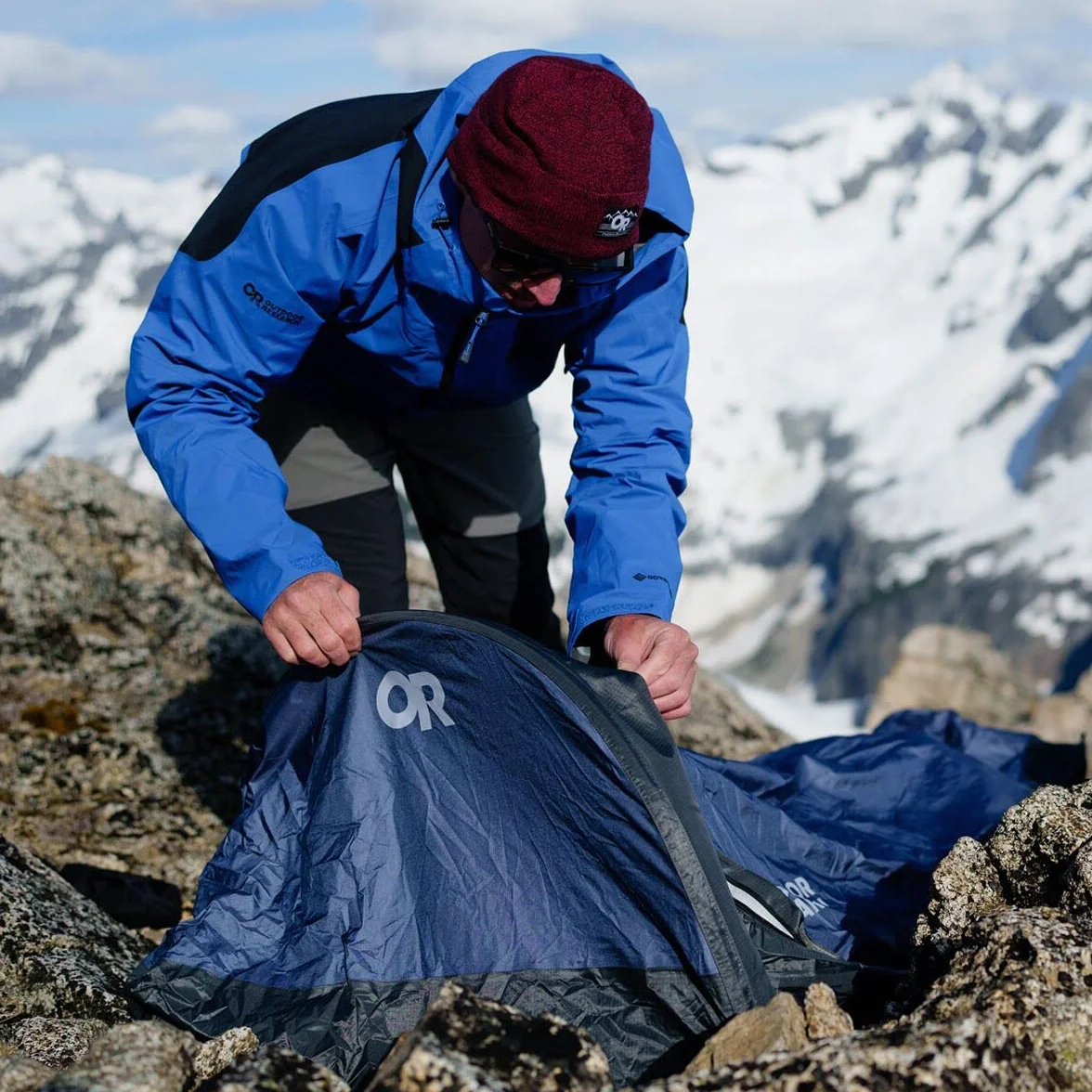 Outdoor Research Alpine AscentShell Bivy, Unisex, Nimbus, Talla única