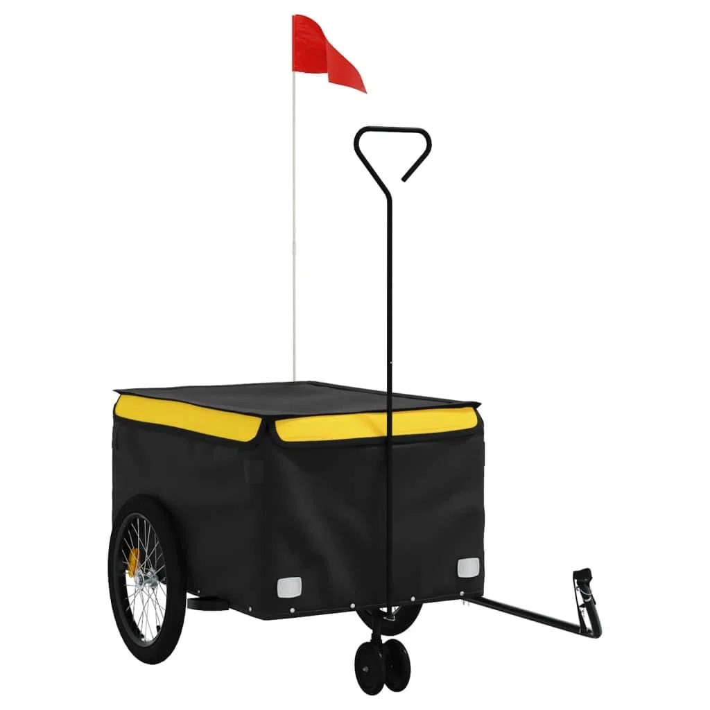 vidaXL Remolque para Bicicletas remolques para Bicicletas Remolque de Carga para Bicicletas