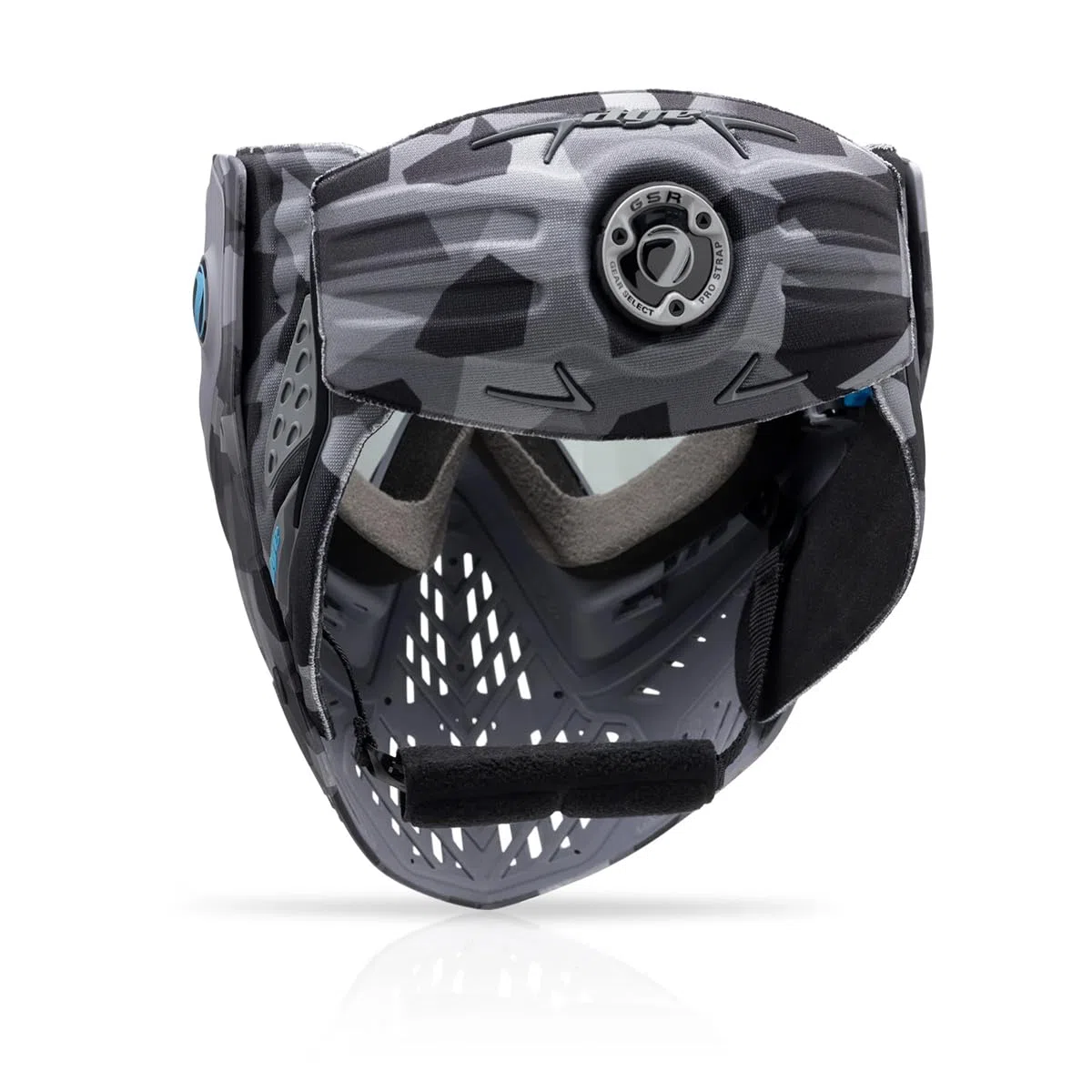 Dye i5 - Gafas de paintball - Lente térmica antivaho, correa GSR Pro, orejas formadas por compresión - Protección facial de nivel profesional