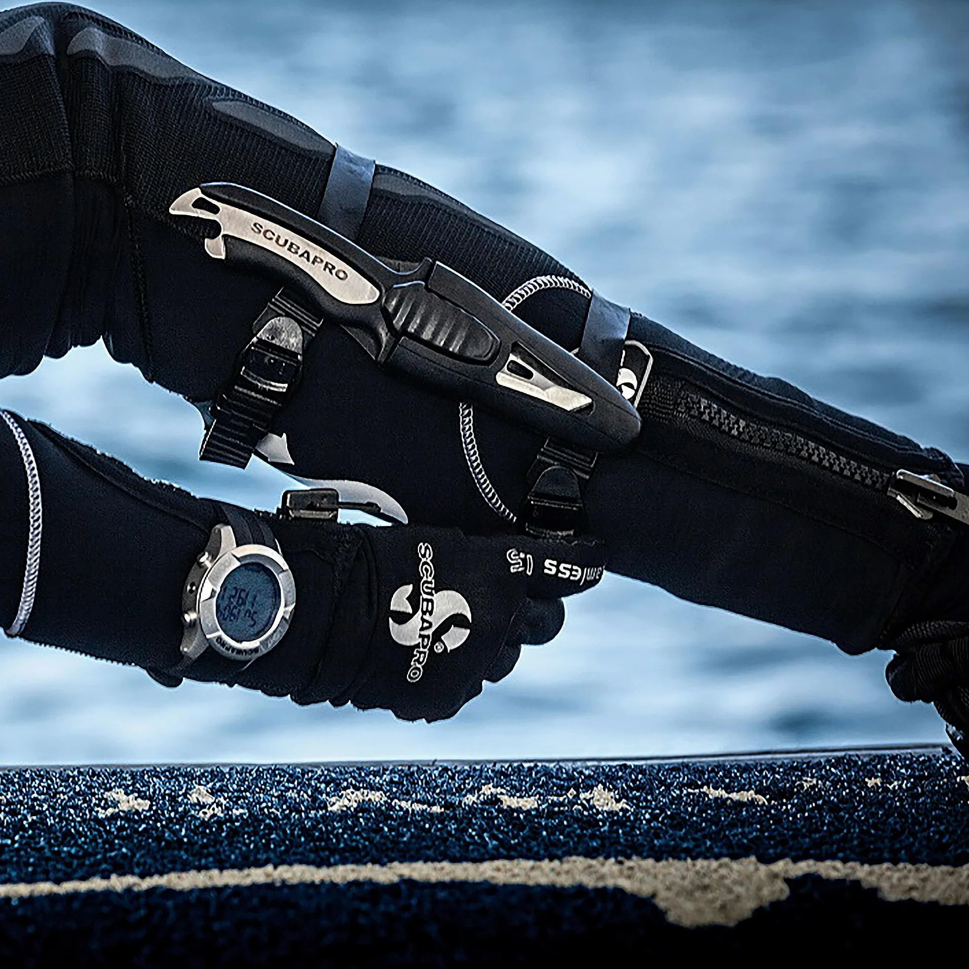 Scubapro - Cuchillo de buceo Mako Titan