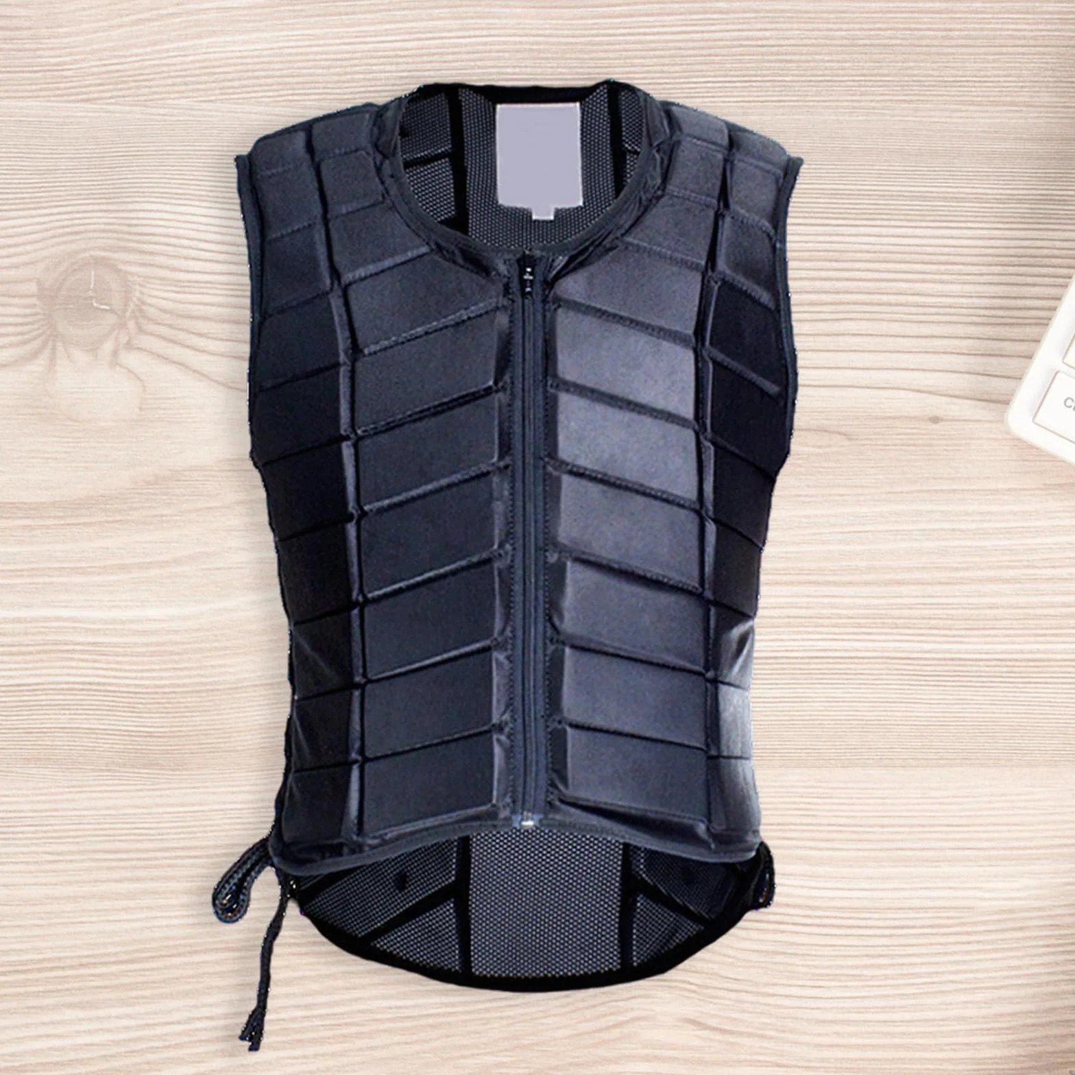 Chaleco Ecuestre Protector Equitación para Adultos Hombres Mujeres Accesorio de Protección Transpirable Y Flexible Diseño Ergonómico Y