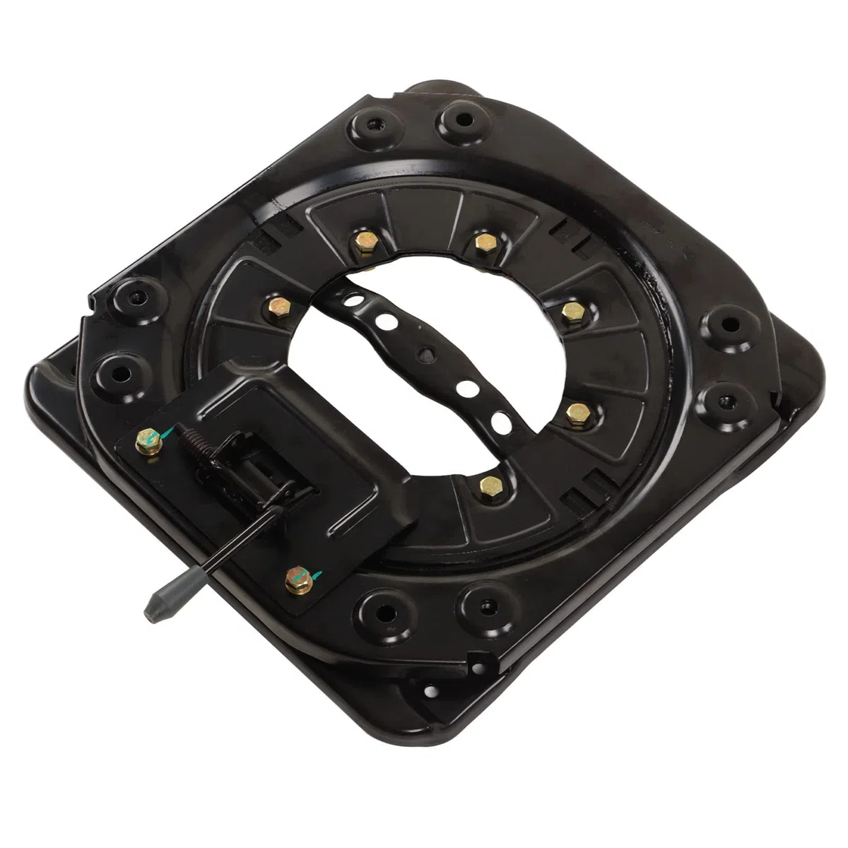 Base Giratoria para Furgoneta, Base Giratoria, Piezas de Vehículo Recreativo Base Giratoria de Servicio Pesado Placa de Acero Giratoria de 360 ​​grados Carga de 130Kg para