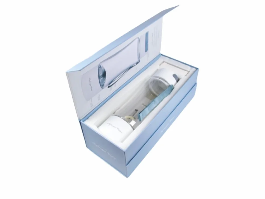 Generador de agua de hidrógeno original 400 ml Inhalación de hidrógeno de membrana japonesa SPE