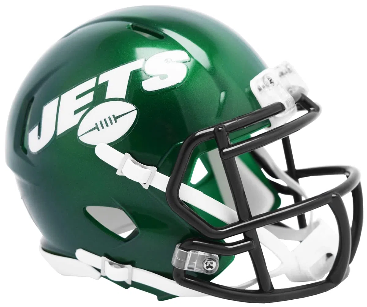 Riddell NFL Speed Pocket - Casco Profesional de los New York Jets (2019)