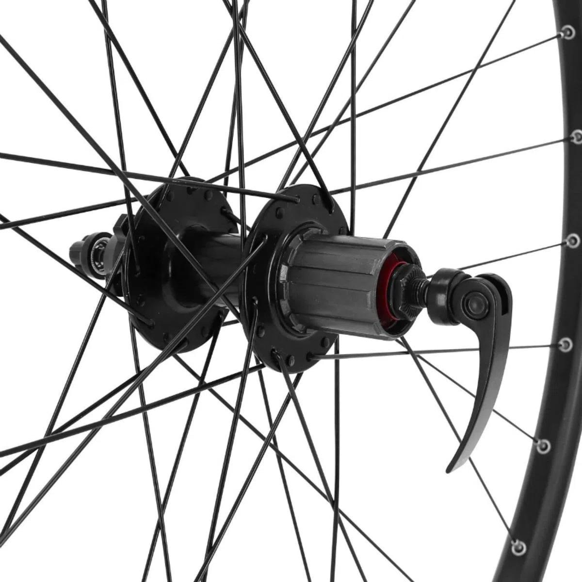 Velox RUEDA MTB 29"" KARMA DISC TRASERO NEGRO DOBLE PARED MOYEU 6AGUAS PARA ROSTA SHIMANO-SRAM 11-10-9-8V. - 21 mm INTER y 27 mm EXTER