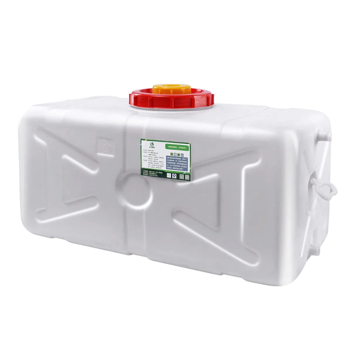 Bidon agua Blanco 25L/45L/70L/100L/150L Cuadrado Cubo De Plástico Bidón De Agua Con Grifo Recipiente De Agua Portátil Coche Tanque De Agua De Emergencia Depósito De Agua Contenedor De Agua(Size:25L)