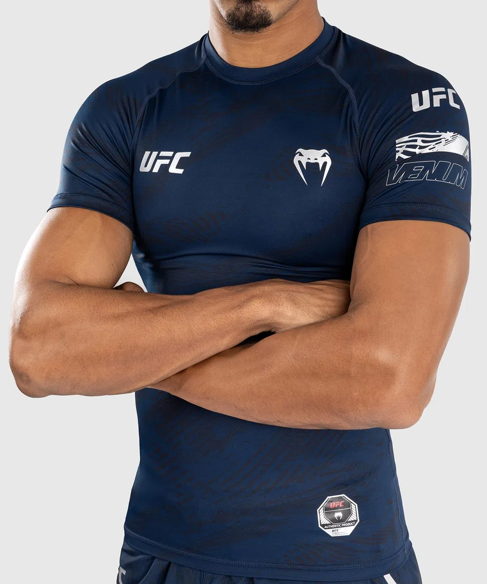 VENUM Fight Week Men's Performance Short Sleeve Rashguard Camisa de Guardia erup Hombre (Pack de 1)