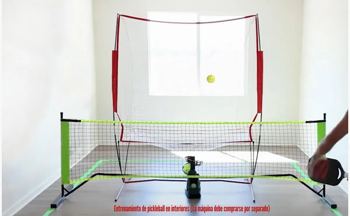 Una Red Adecuada para la máquina de Tenis,Lanzador de Tenis; Apto para béisbol&sóftbol&Cricket; portátil y fácil de Desmontar; Apto para Practicar en Interiores y Exteriores