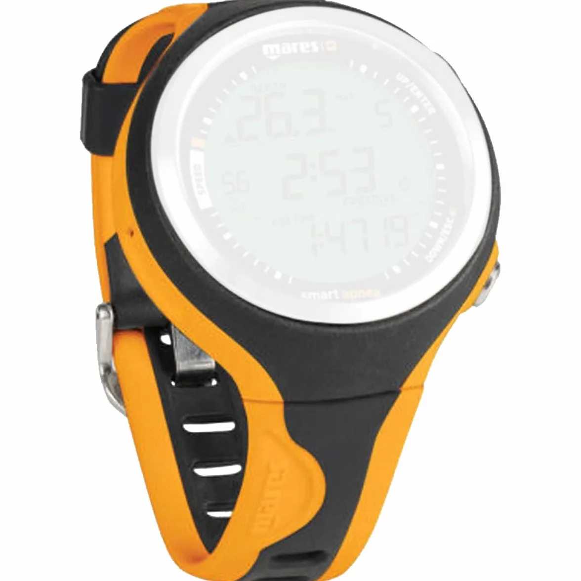 Mares SMART - Pulsera de repuesto para ordenador de buceo, color negro y negro