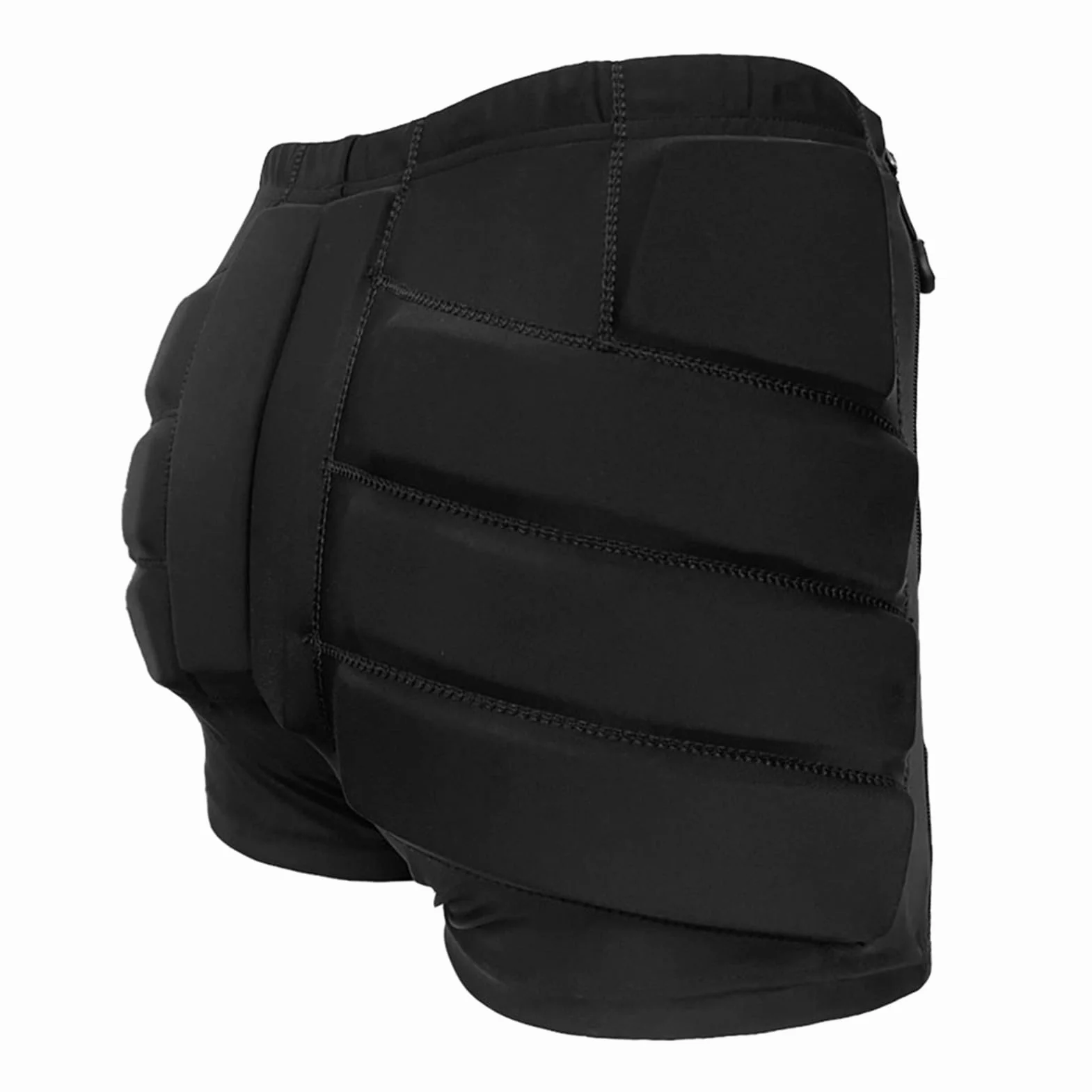 Pantalones Cortos Acolchados, Pantalones Cortos Protectores para Cadera, Glúteos y Coxis, Almohadillas para Snowboard, Patinaje y Esquí, Desmontables, Transpirables, Livianos