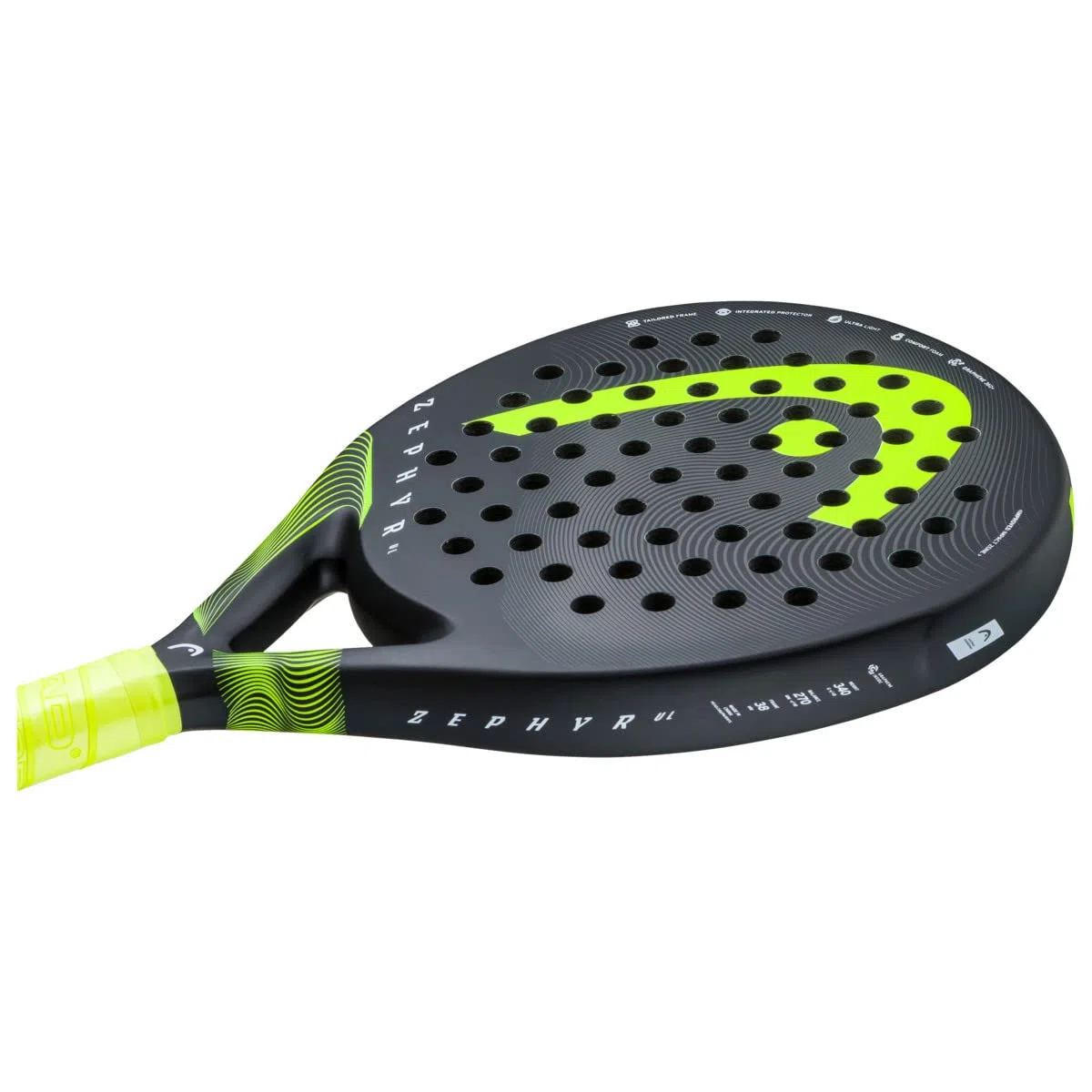Head Graphene 360 Zephyr Padel/Pop Serie de paletas de Tenis (Zephyr, Pro, UL)