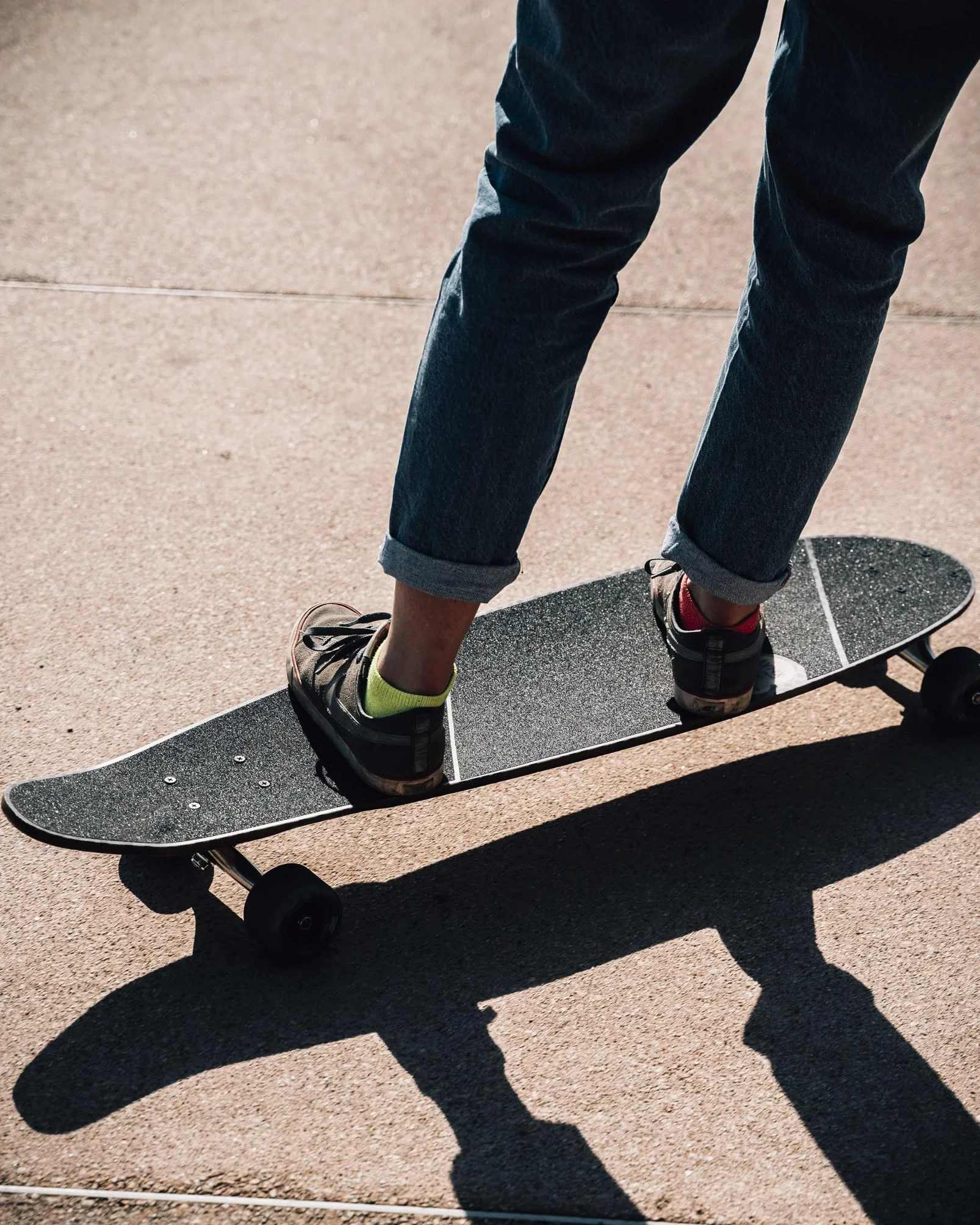 SWITCH Lynx Pintail Longboard Switch 97 cm: ideal para cruising, ABEC-9, fibra de vidrio, Flex Paris V2 150 mm, para jóvenes y adultos, cruiser, fabricado en Europa, ligero