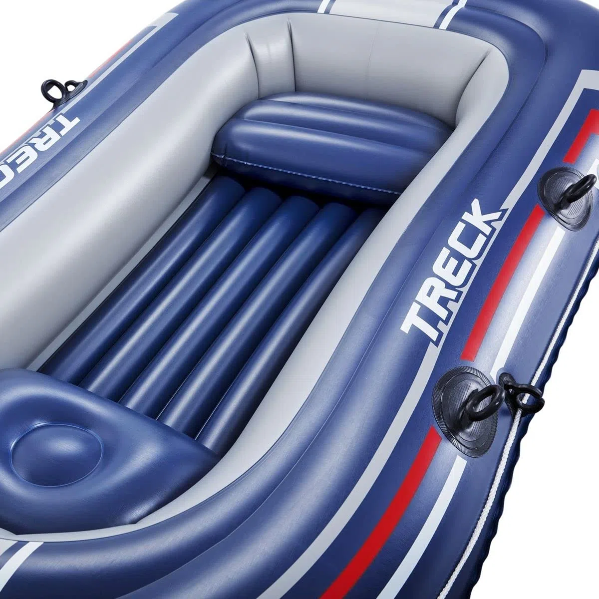 Bestway Hydro-Force - Barca raft naviga para 2 personas, con remos y bomba de pie