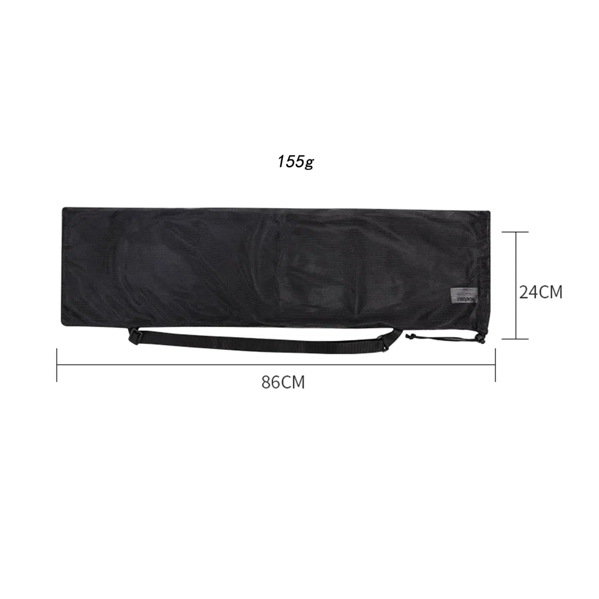 Bolsa de Remo para Kayak, Bolsa de Almacenamiento de Remo, Accesorio Resistente al Desgaste, Bolsa Protectora Acolchada con Doble Cremallera,