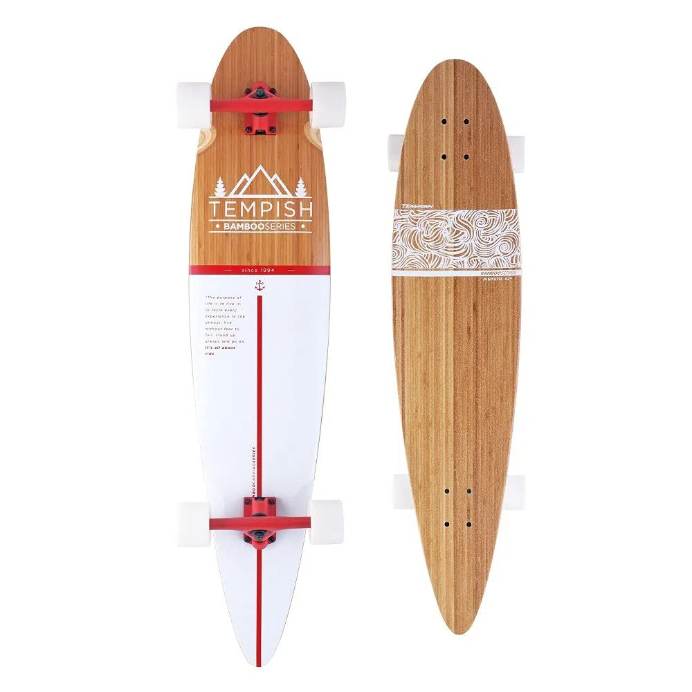 Tempish Flow 42" Longboard, Unisex Adulto, White, Standard