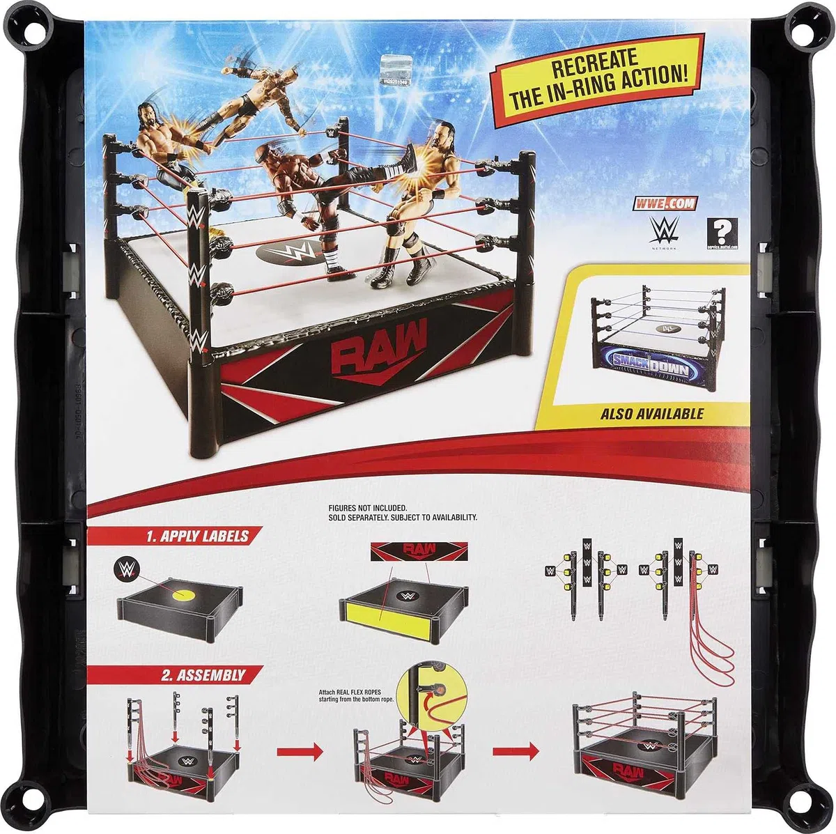 WWE Superstar Ring - Raw, Plástico