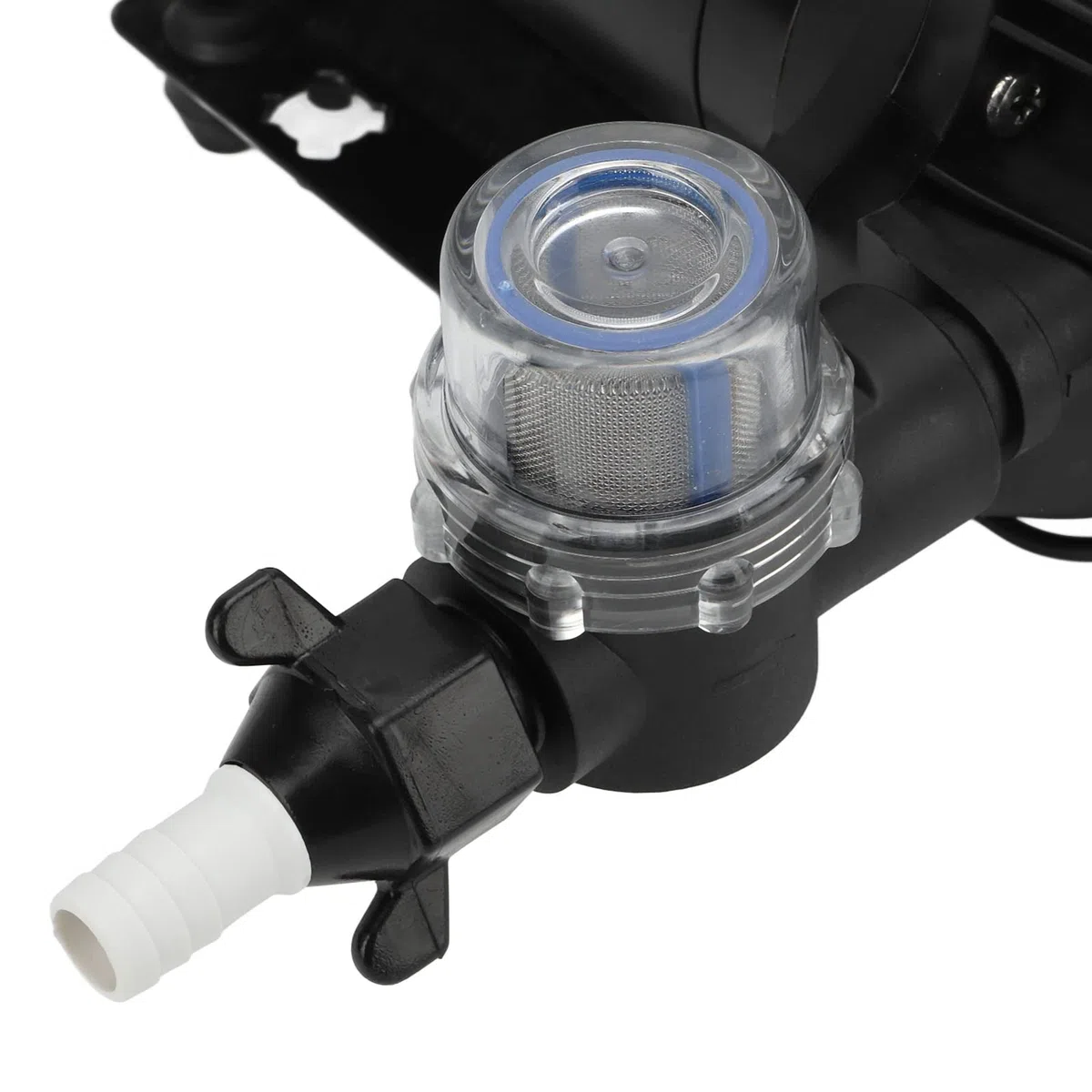 Bomba de Presión de Agua de 220V, 11,3 LPM, 50PSI, Bomba de Diafragma de Presión de Agua Autocebante, Reemplazo para Coche, Caravana, Yate, Barco Marino
