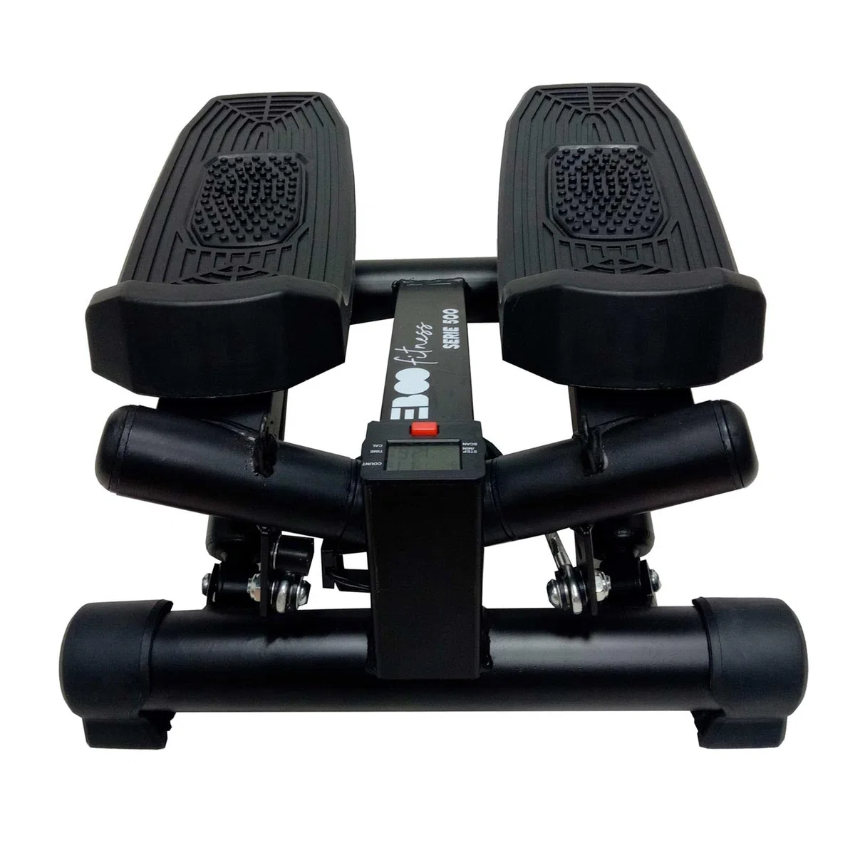 Keboo Mini Stepper Serie 500 con Pantalla LCD Multifunción 38x37x20 cm Fortalece Musculatura | Funciones: Tiempo, Pasos y Calorías | Sistema de Amortiguación