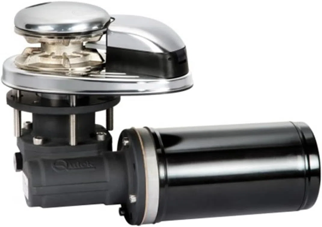 Quick - Cabrestante para pesca con ancla - Winch CL1 500 W – Barbotin cadena de 6 mm sin campana – Barbotin - Barbotin