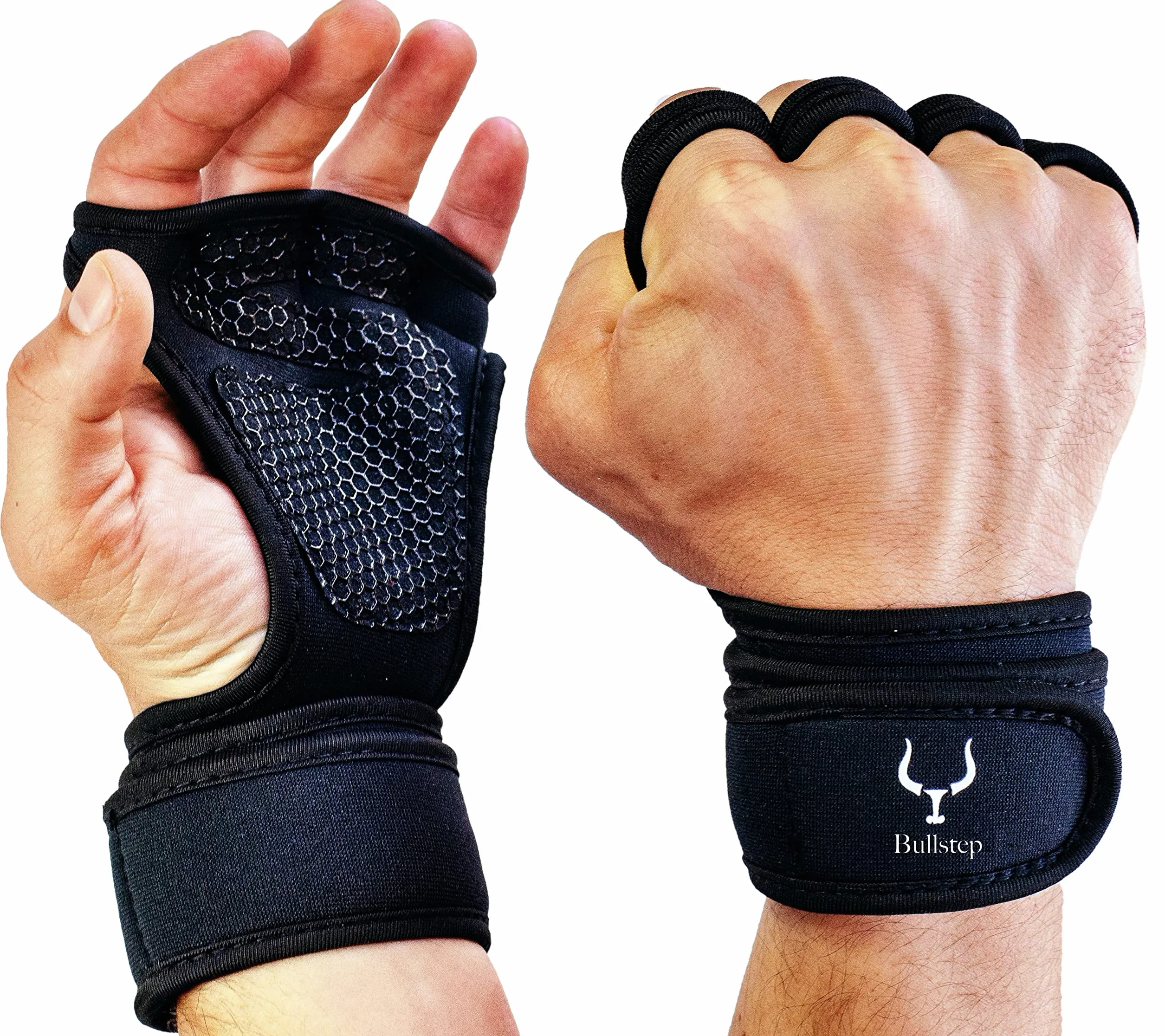 Guantes Gimnasio Hombre Mujer | Calleras para Cross Training | Guantes Gym Transpirable Antideslizantes | Gym Gloves Calistenia con Muñequeras | Guantillas Gimnasio