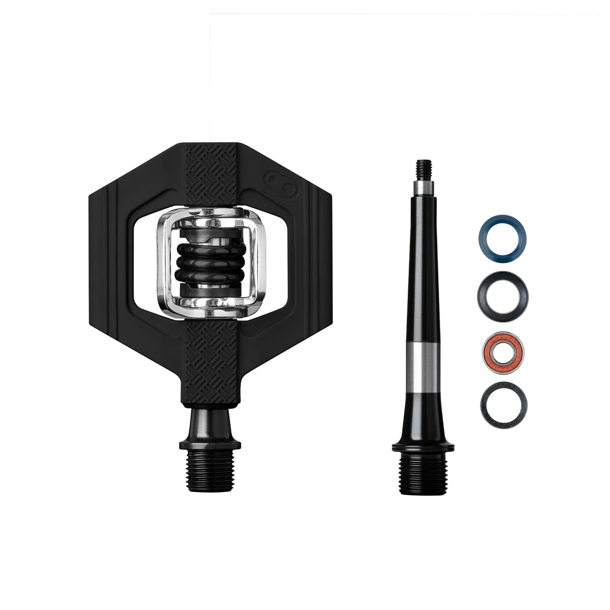 Crankbrothers Candy1 Pedal de bicicleta Unisex, negro