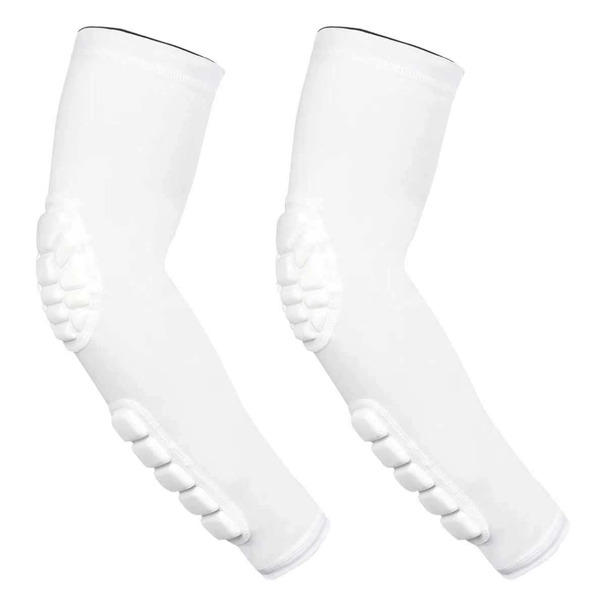 Codera Manguitos Codo y antebrazo con Acolchado, 2 Piezas, para Voleibol, fútbol, Baloncesto, Futbol Americano, Balonmano