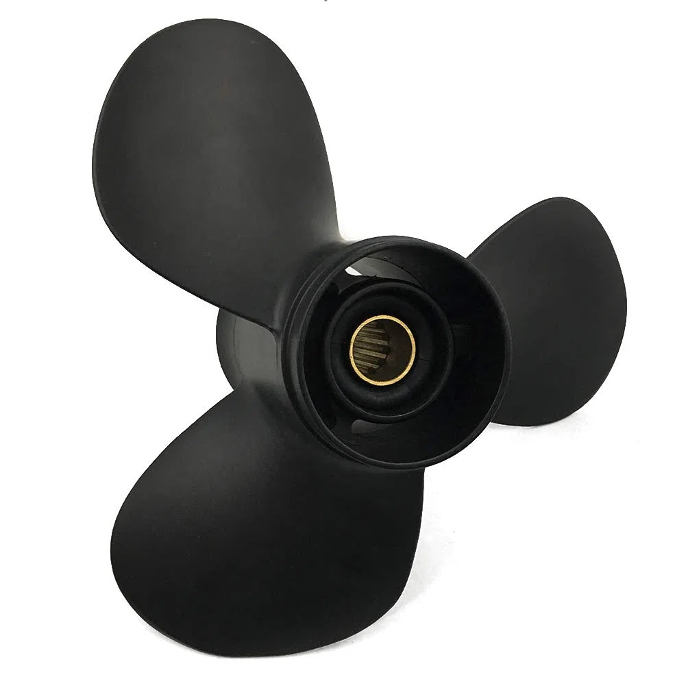 Capitán Propeller Fit Tohatsu Motores fueraborda 35-50HP Aluminio 13 Dientes Spline RH
