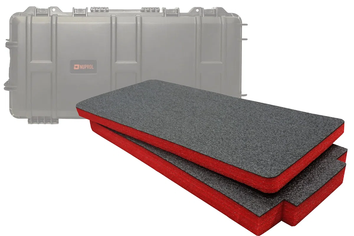 Shadow Foam Insertos para funda rígida mediana Nuprol | Insertos de espuma para cortar y despegar para fundas de airsoft, organización de airsoft y organizadores