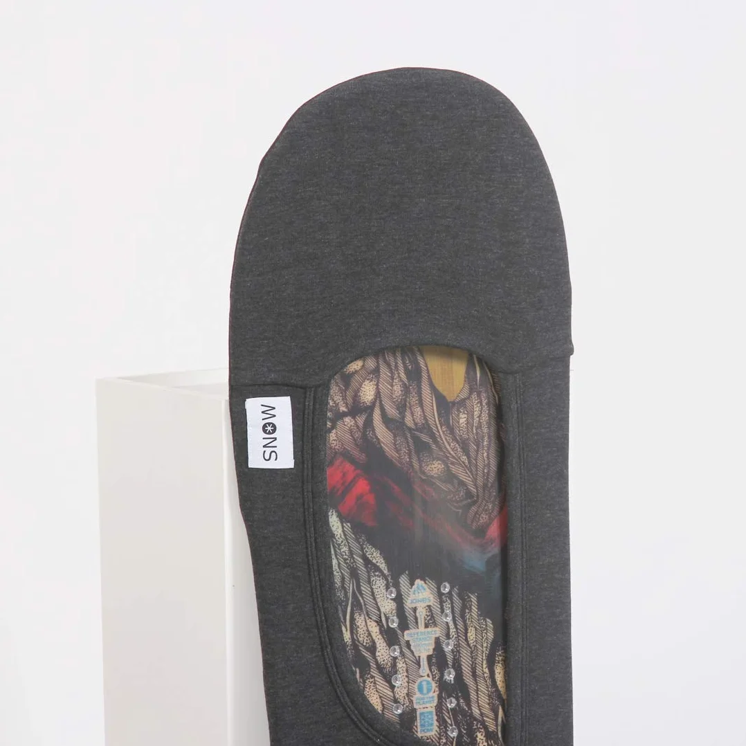 MONS Funda Blanda para protección de Snowboard para niños con Binding On
