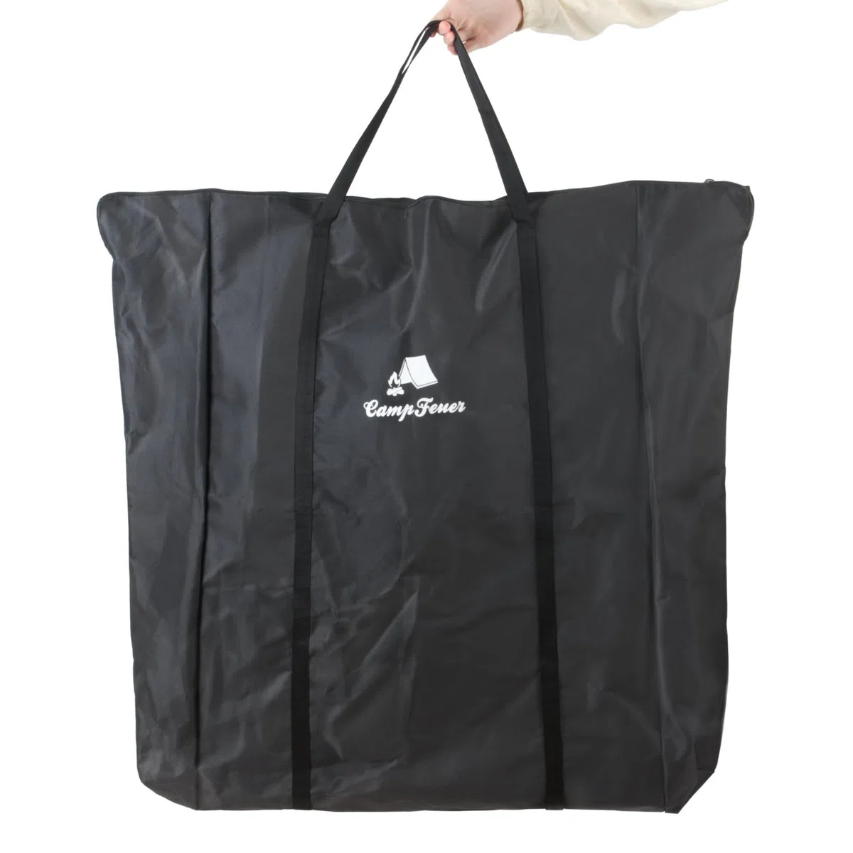 CampFeuer Tumbona de carpa XXL 210 x 85 x 45 – 60 cm, altura ajustable y estable con 8 patas, cama de campamento, cama de campo, cama de campo, cama de campo, cómoda acolchada