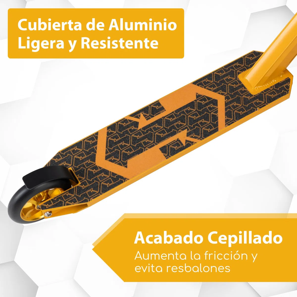 COSTWAY Patinete Freestyle Niños 10+, Scooter de Acrobacias con 2 Ruedas de 110mm, Patinete para Principiantes y Adolescentes, Carga 100kg