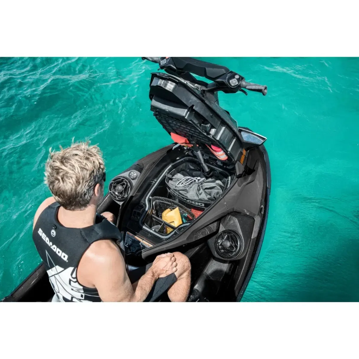 Sea-Doo OEM 295100835 - Organizador de contenedores de almacenamiento de 2.8 galones (10.7 L)