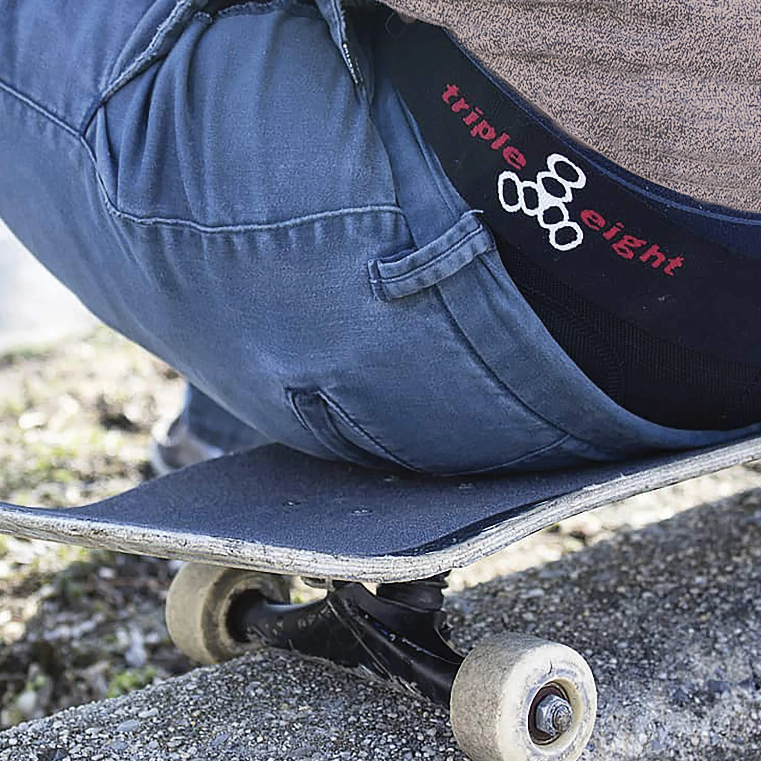 Triple Eight Pantalones Cortos Unisex Bumsaver Skateboarding