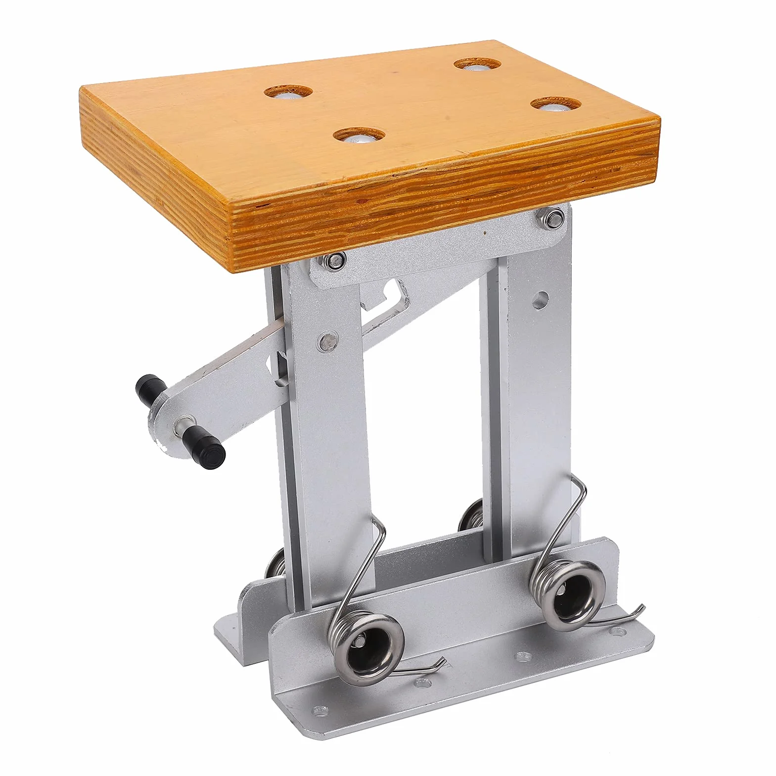 Yctze Soporte de Servicio de Montaje de Motor Fueraborda de Aluminio para Motores Auxiliares 20, Soporte de Placa Marina 1 de Motor Fueraborda, de , de Plegable, de Barco Mo