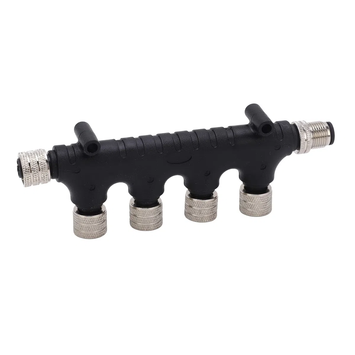 Conector en T NMEA 2000 Resistente Al Agua de 4 Puertos para una Comunicación Eficiente en el Barco ABS 5 Pines IP67 para Lowrance, Simrad, Navico