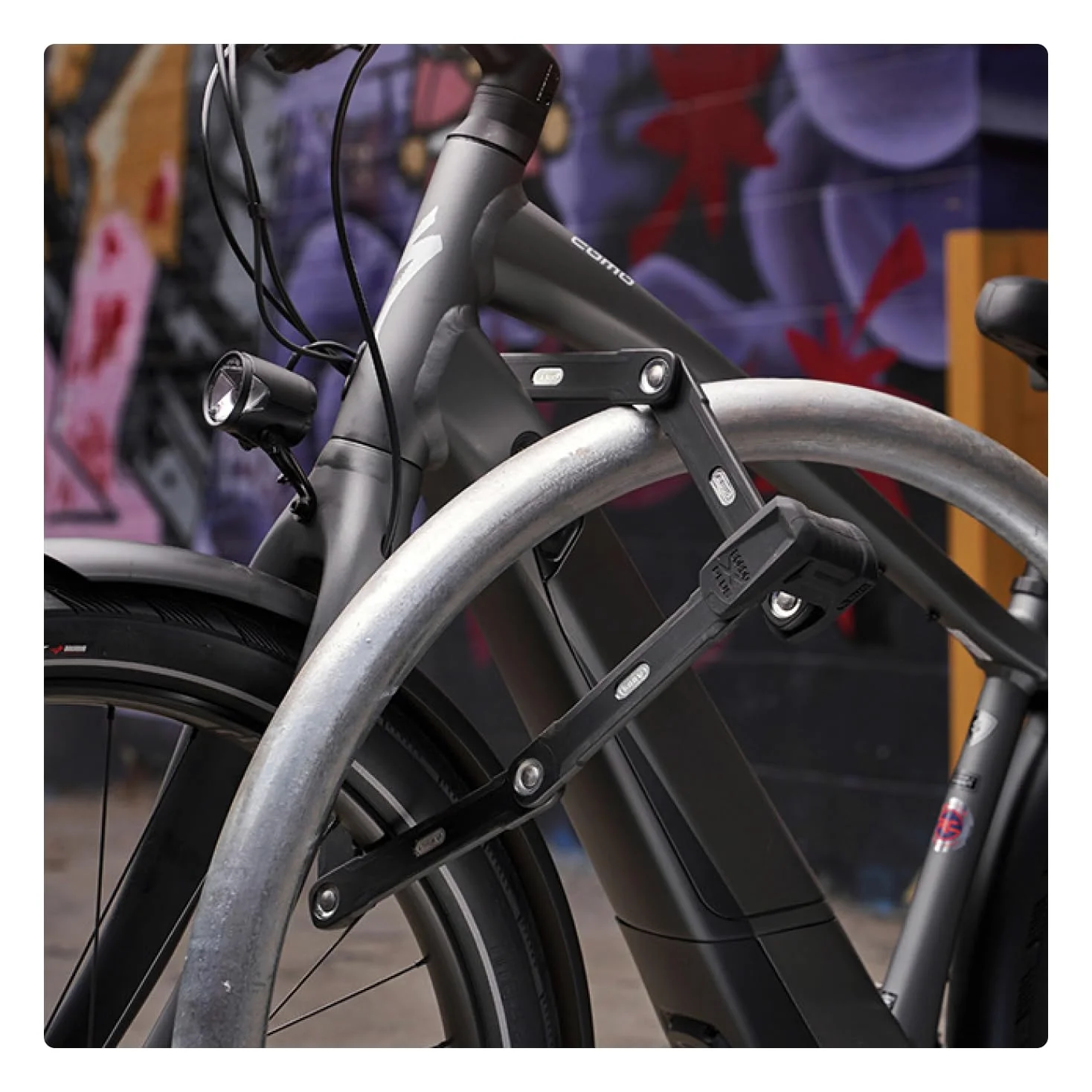 ABUS Bordo Granit XPlus 6500/85 ST candado plegable con bolsa para candado - Candado de bicicleta de acero endurecido - Nivel de seguridad ABUS 15